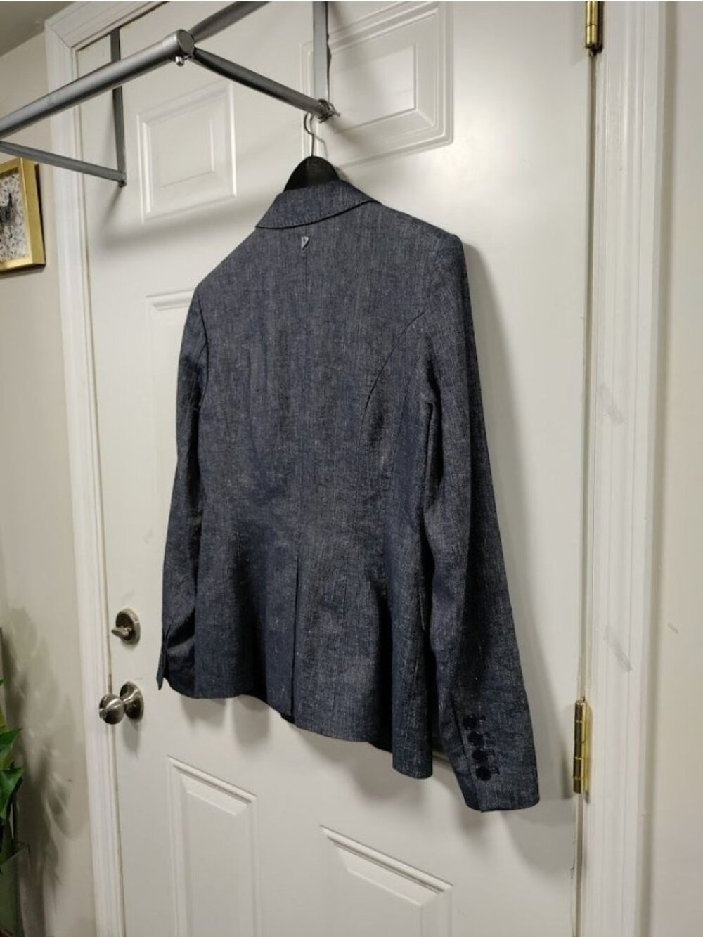 NWT Dondup Lissa Cotton and Linen Single Breasted Blazer S - Picture 13 of 16